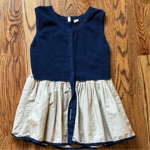 Anthropologie Moth Peplum Top - M